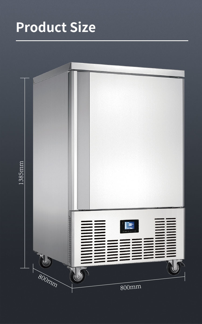 Máy làm lạnh chuyên nghiệp Máy làm lạnh Máy làm lạnh không khí Thiết bị làm lạnh Blast 10 khay 0