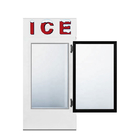 Cửa kính làm mát bằng không khí Ice Merchandiser Hộp trưng bày kem 850l bằng thép không gỉ
