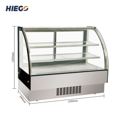 310l 390l Counter Top Cake Display Chiller Stand Tủ lạnh Table Top Cake Showcase 530l