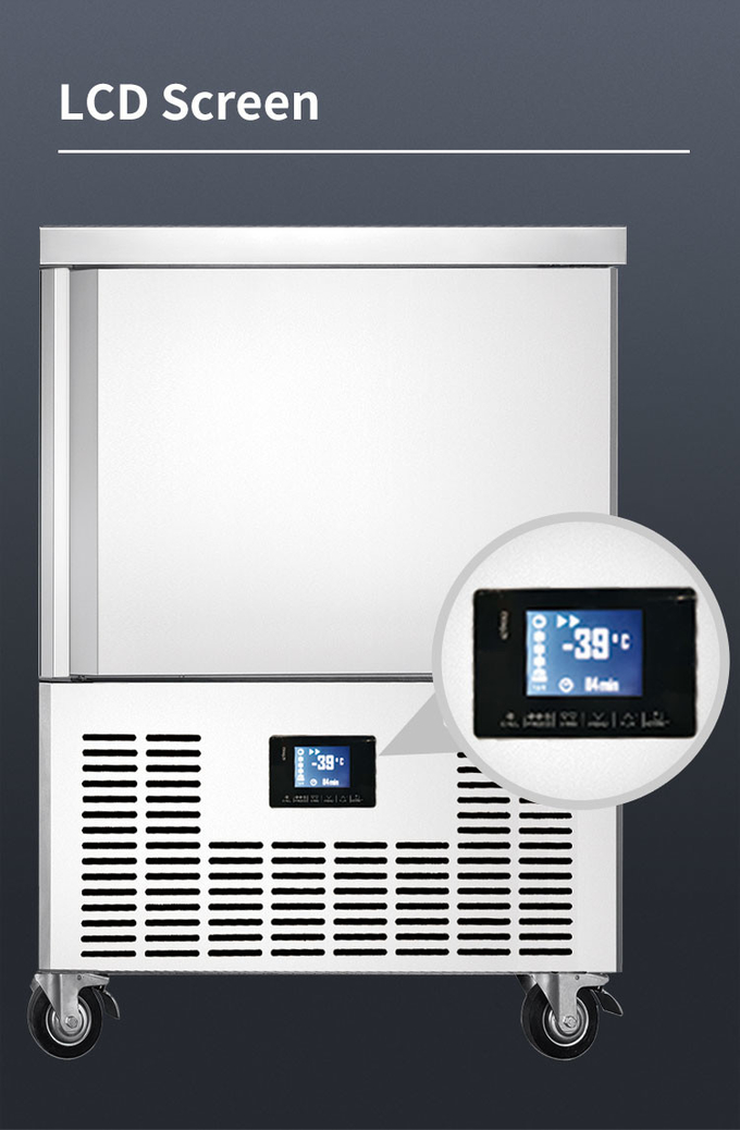 Tủ đông 10 khay Máy làm lạnh không khí Làm mát nhỏ cho máy lạnh Làm lạnh nhanh 6