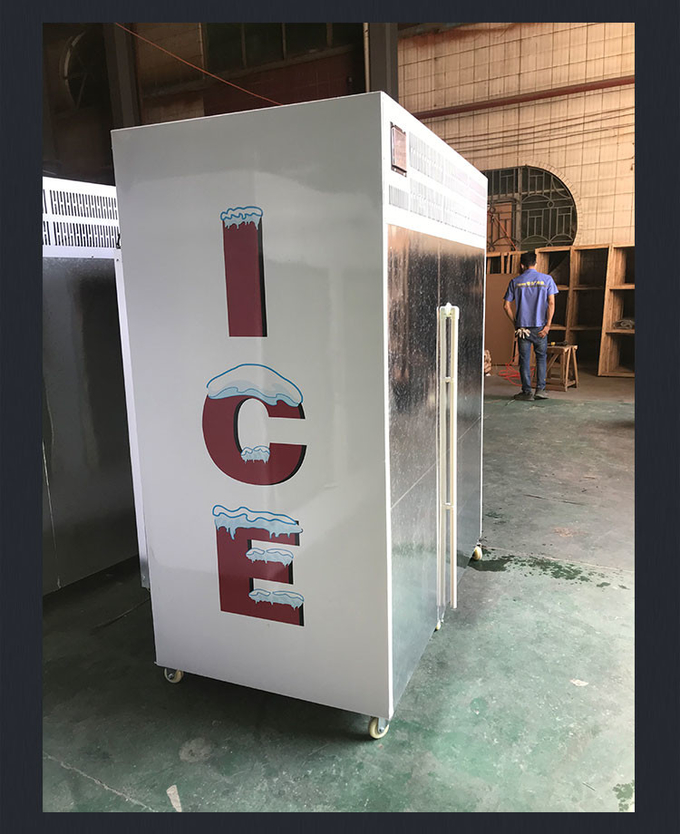 Tủ đông Ice Merchandiser Tủ trưng bày kem R404a hoàn toàn tự động 850l 5